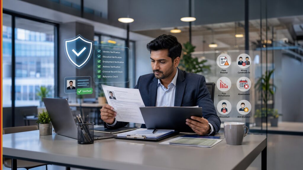 Employee background verification prevents hiring mistakes and recruitment risks.